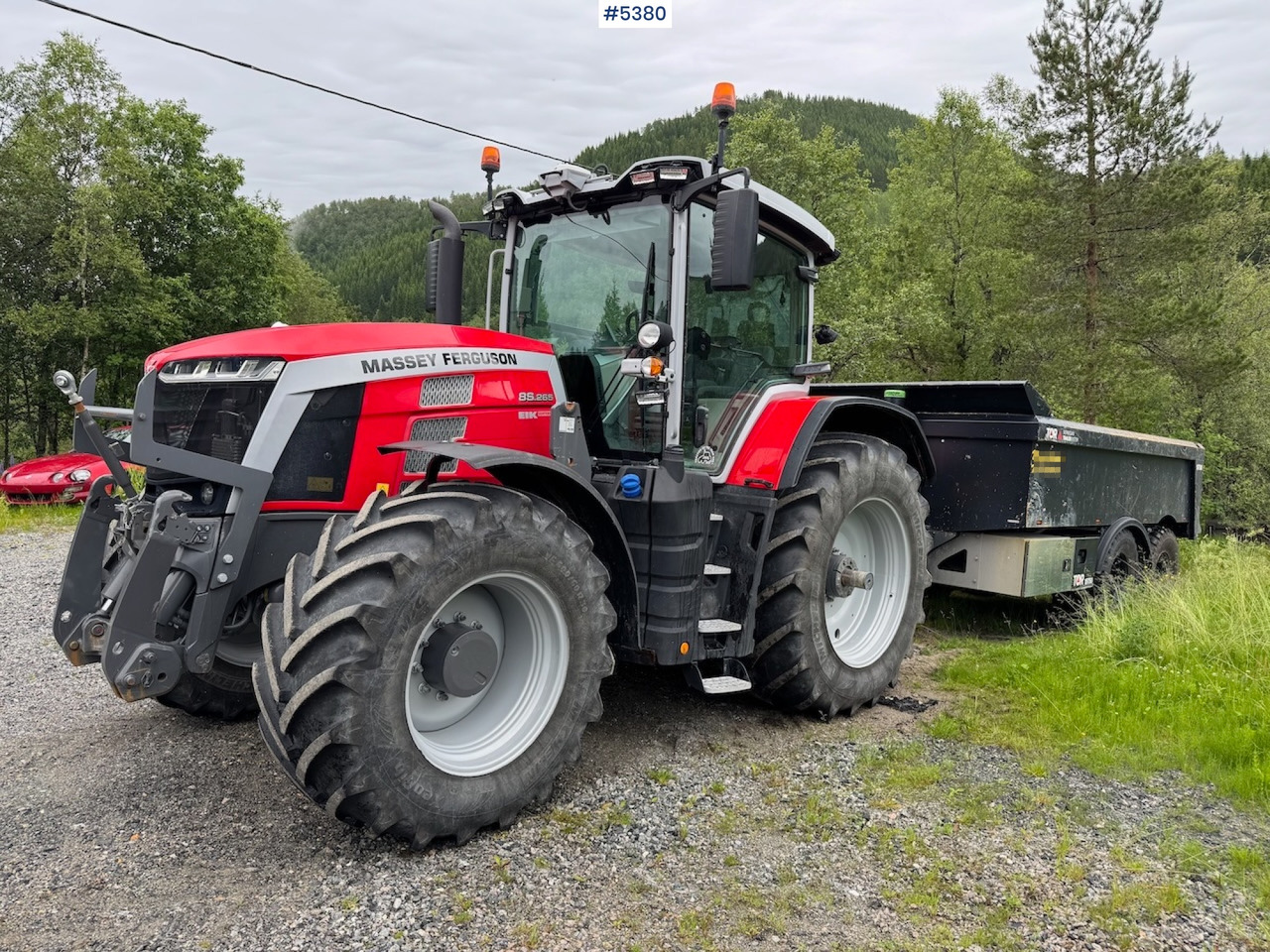 2021 Massey Ferguson 8S.265 w/ front hydraulics and front PTO. - Трактор: снимка 3 2021 Massey Ferguson 8S.265 w/ front hydraulics and front PTO. - Трактор: снимка 3