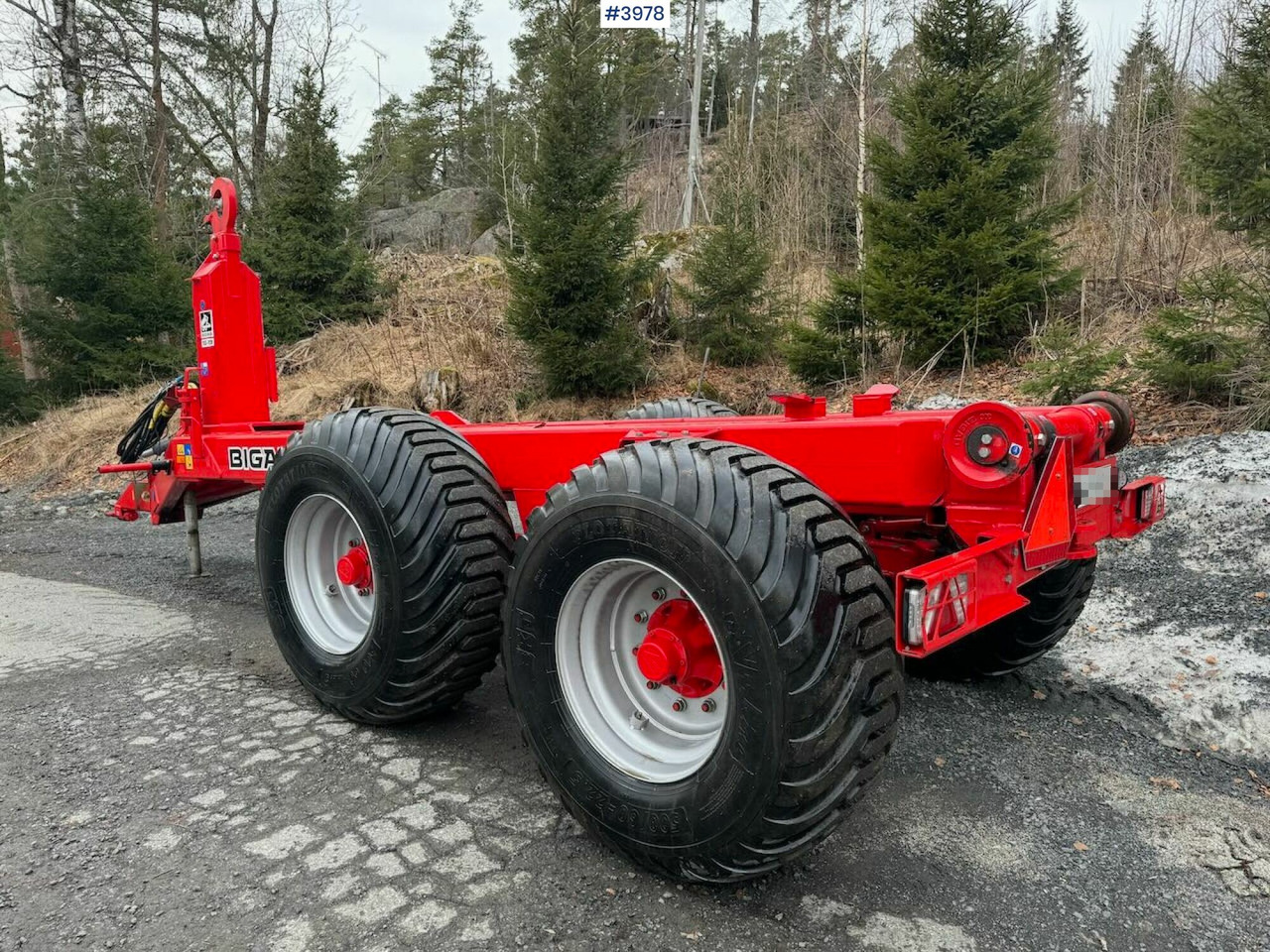 2022 Bigab 15-19 hook trailer - Нискорамна площадка ремарке: снимка 3 2022 Bigab 15-19 hook trailer - Нискорамна площадка ремарке: снимка 3