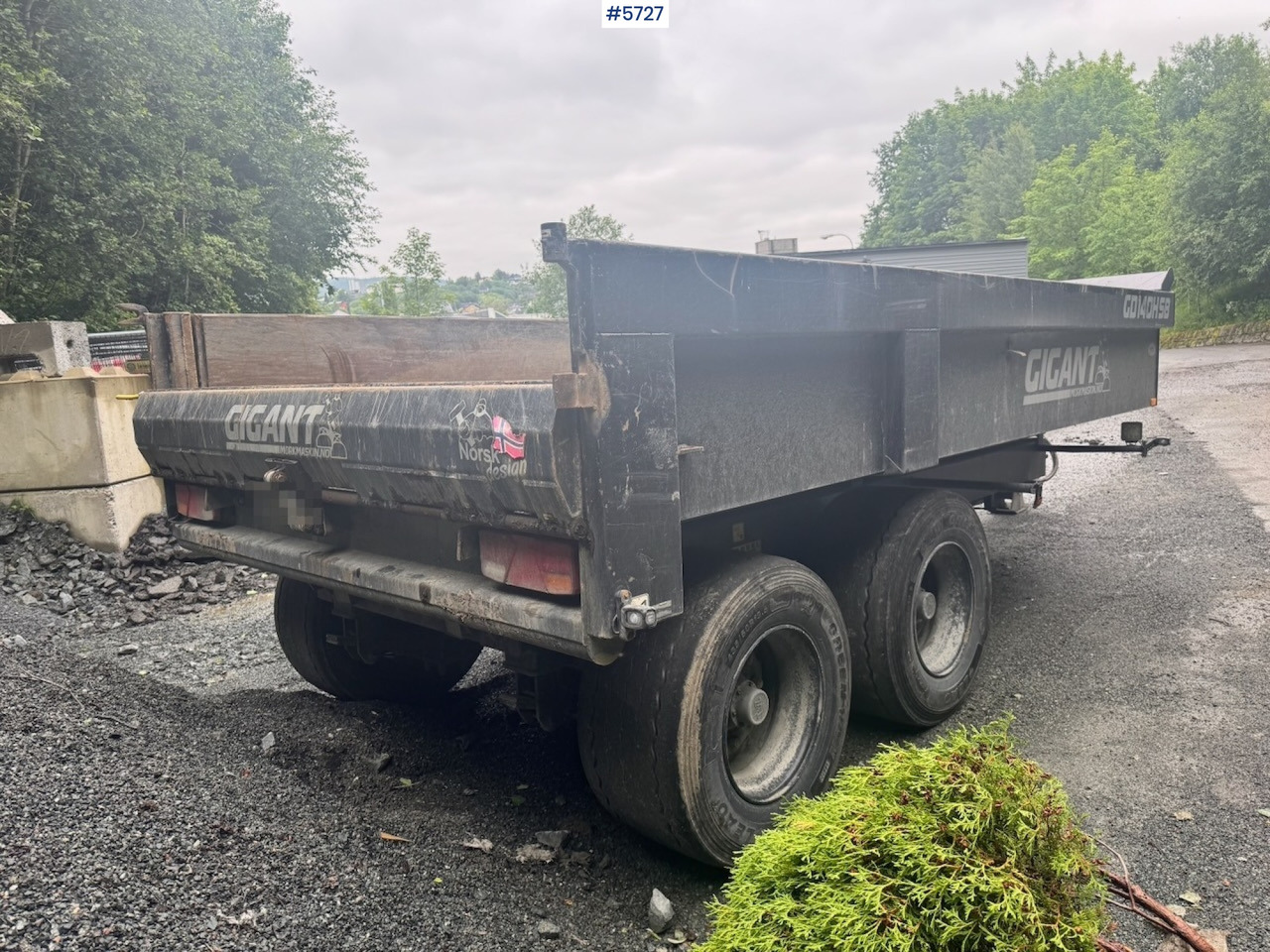 2022 Gigang Dumper trailer for tractor. - Селскостопанско ремарке самосвал: снимка 4 2022 Gigang Dumper trailer for tractor. - Селскостопанско ремарке самосвал: снимка 4