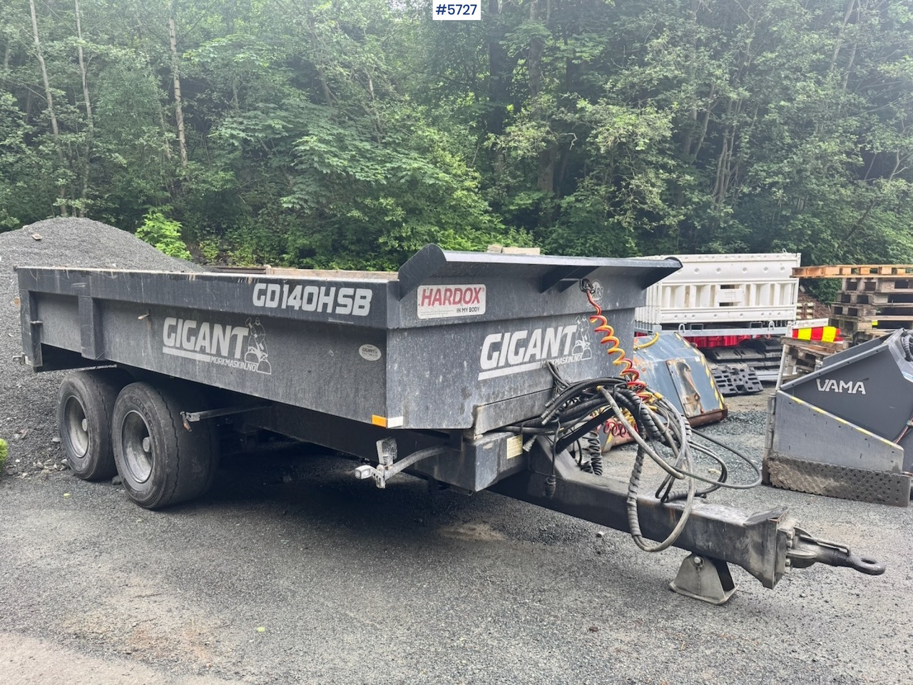 2022 Gigang Dumper trailer for tractor. - Селскостопанско ремарке самосвал: снимка 1 2022 Gigang Dumper trailer for tractor. - Селскостопанско ремарке самосвал: снимка 1
