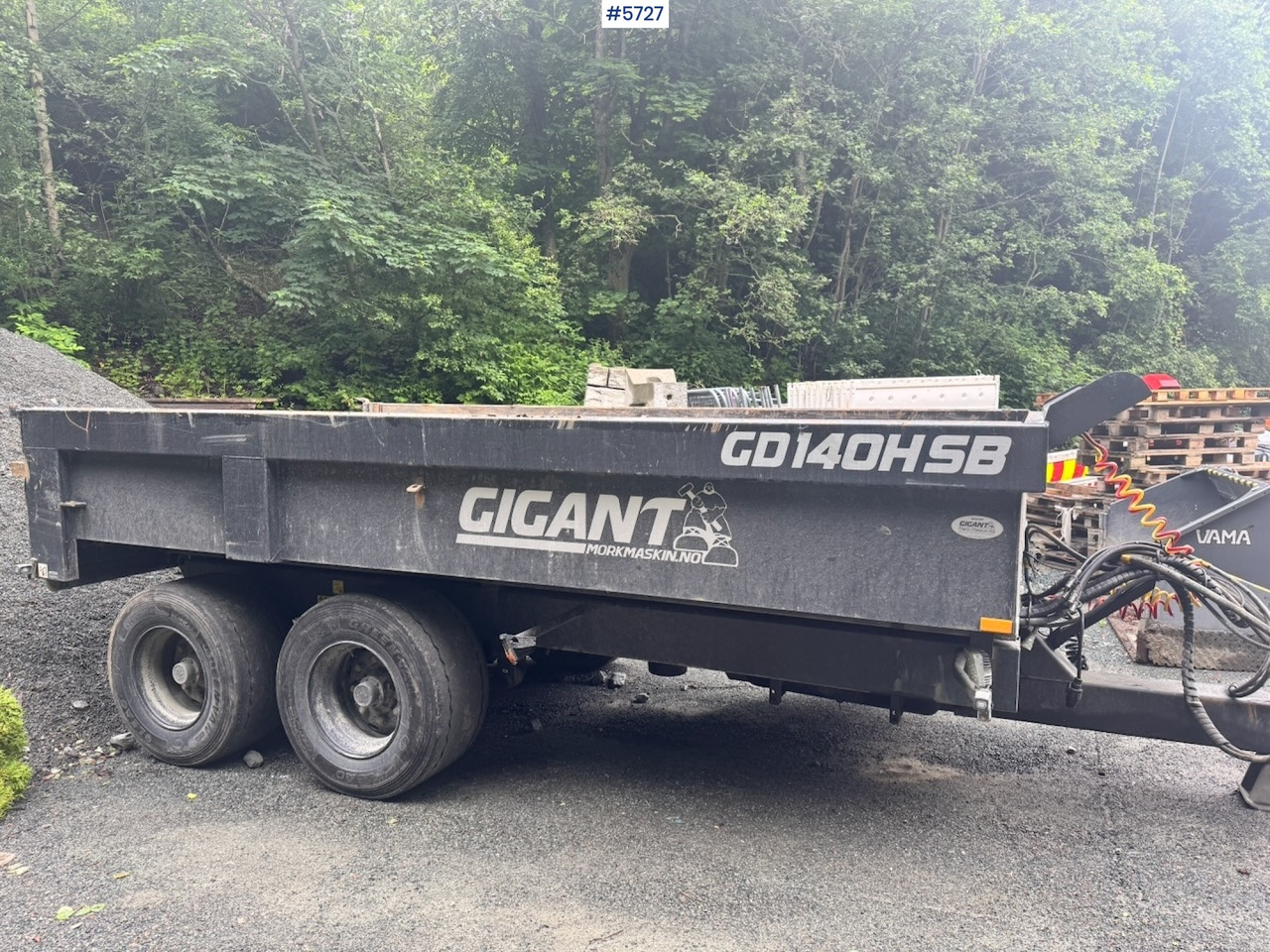 2022 Gigang Dumper trailer for tractor. - Селскостопанско ремарке самосвал: снимка 2 2022 Gigang Dumper trailer for tractor. - Селскостопанско ремарке самосвал: снимка 2
