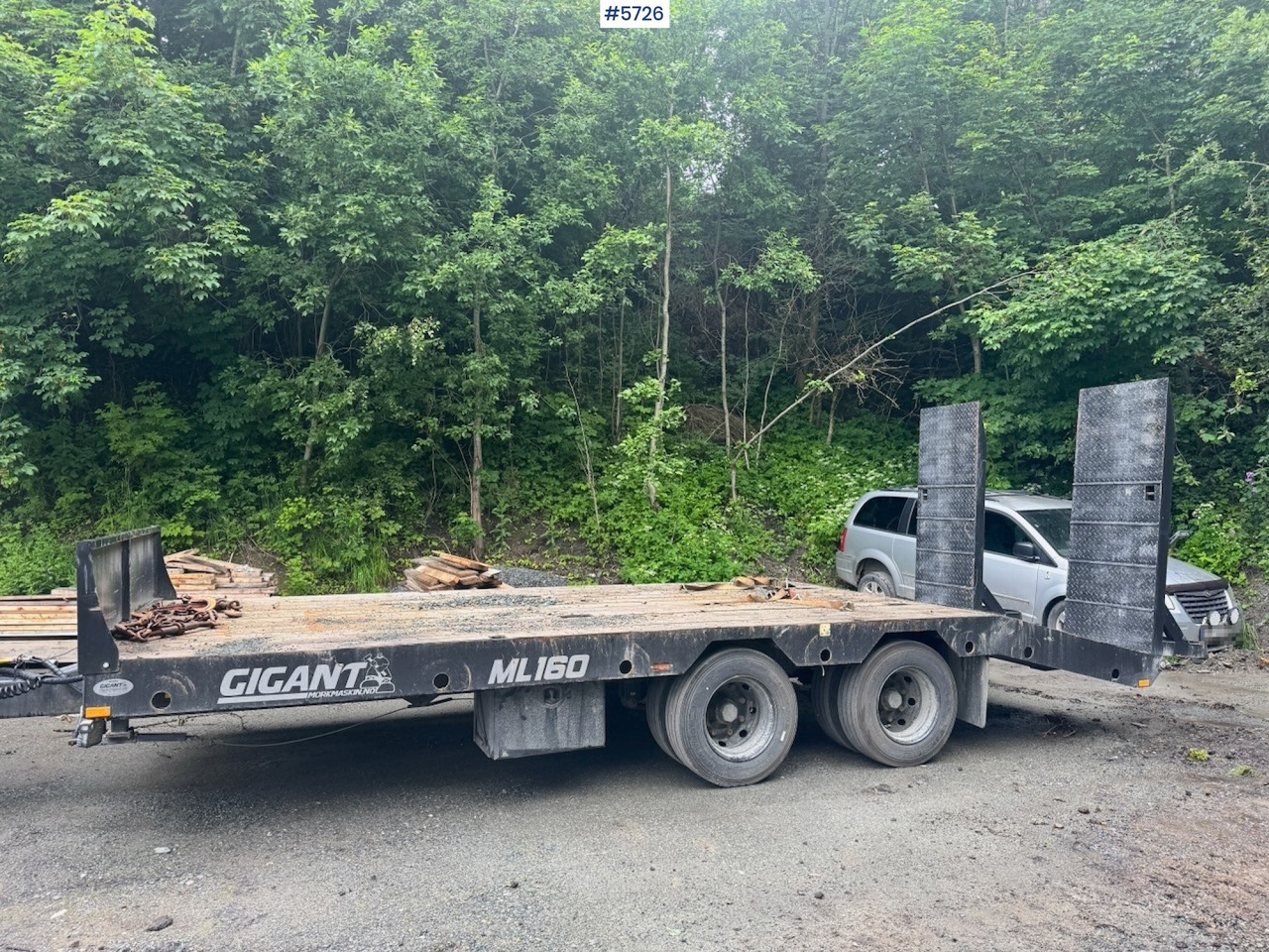 2023 Gigant ML-160 Machine trailer for tractor. - Нискорамна площадка ремарке: снимка 2 2023 Gigant ML-160 Machine trailer for tractor. - Нискорамна площадка ремарке: снимка 2