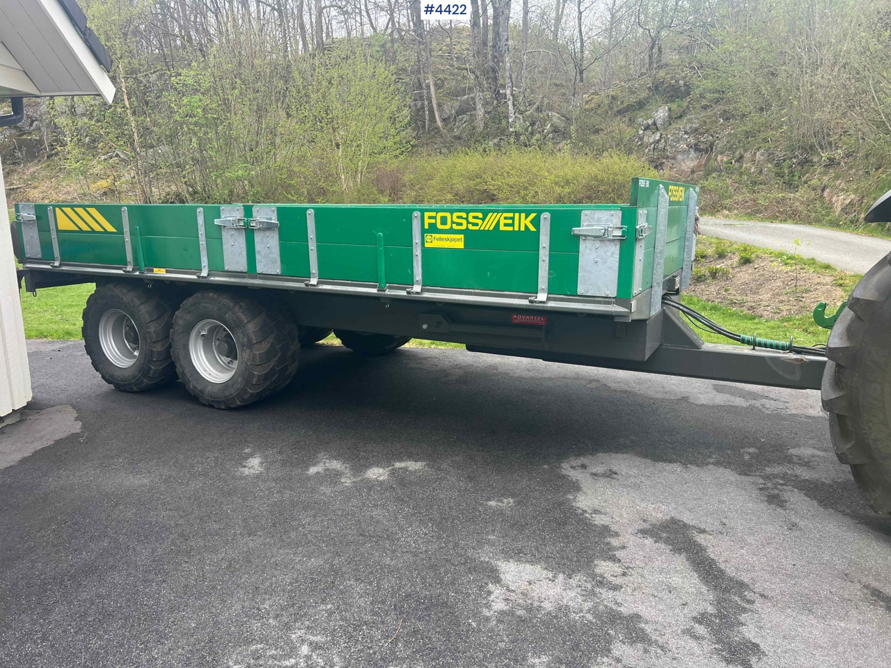 2024 Foss-Eik 2 axle Dumper trailer for tractor - Селскостопанско ремарке самосвал: снимка 5 2024 Foss-Eik 2 axle Dumper trailer for tractor - Селскостопанско ремарке самосвал: снимка 5