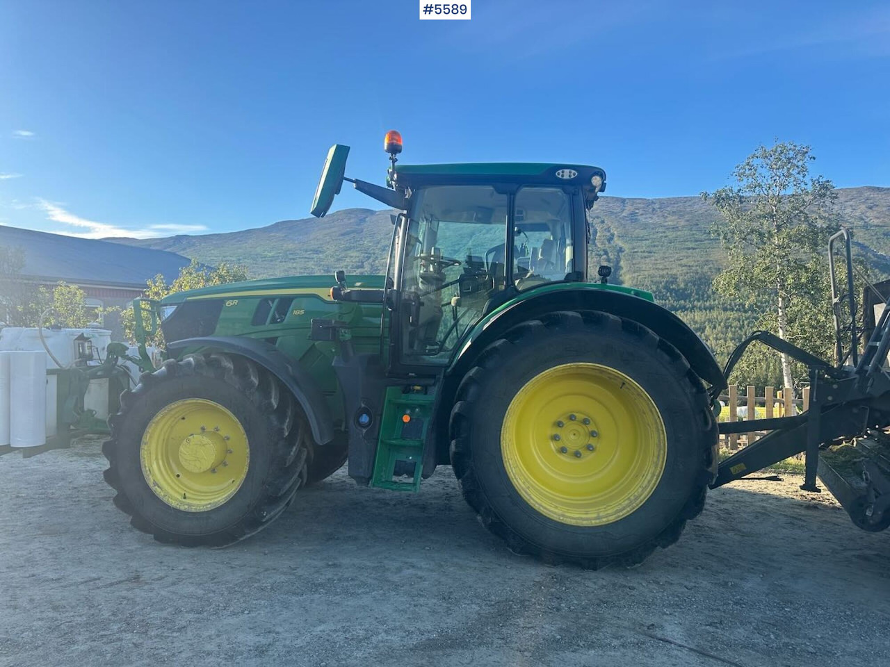 2024 John Deere 6R 185 4x4 tractor w/ front loader, GPS and winter tires. WATCH VIDEO - Трактор: снимка 5 2024 John Deere 6R 185 4x4 tractor w/ front loader, GPS and winter tires. WATCH VIDEO - Трактор: снимка 5