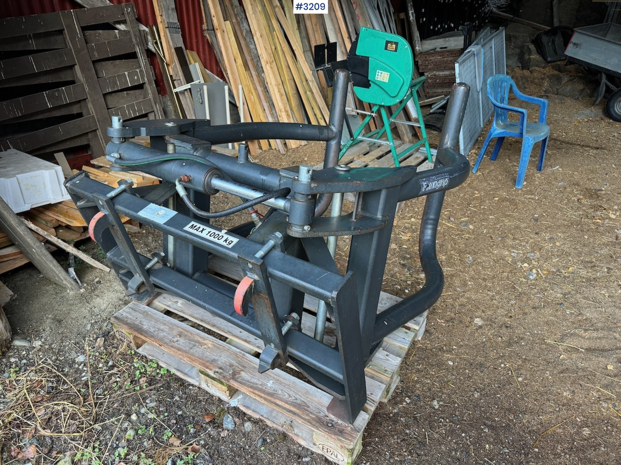 Ålø Flexigrip 160 Round bale clamp - Машина за сено и фураж: снимка 2 Ålø Flexigrip 160 Round bale clamp - Машина за сено и фураж: снимка 2