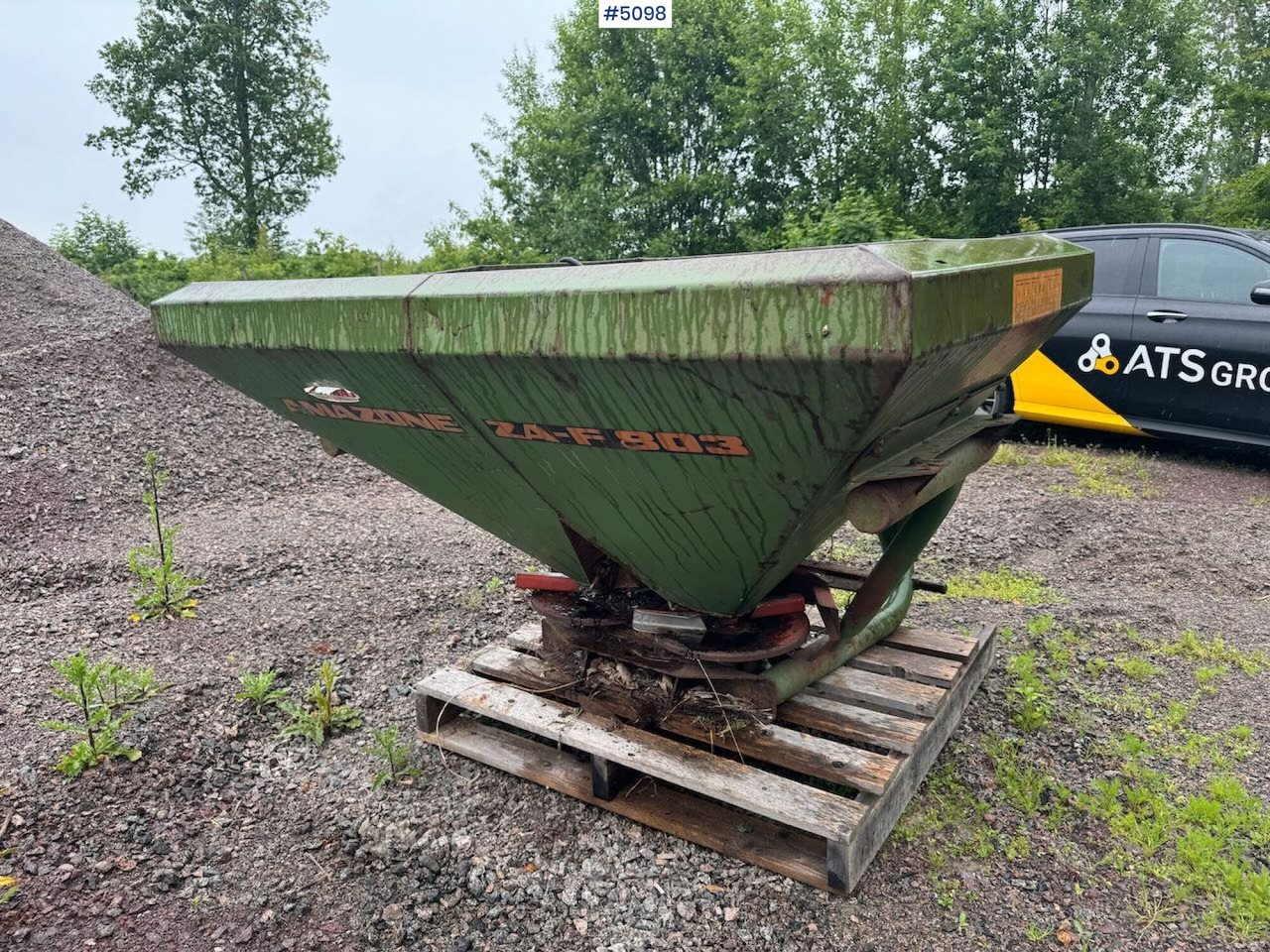 Amazone ZA-F 803 Repair object - Тороразпръсквачка: снимка 5 Amazone ZA-F 803 Repair object - Тороразпръсквачка: снимка 5