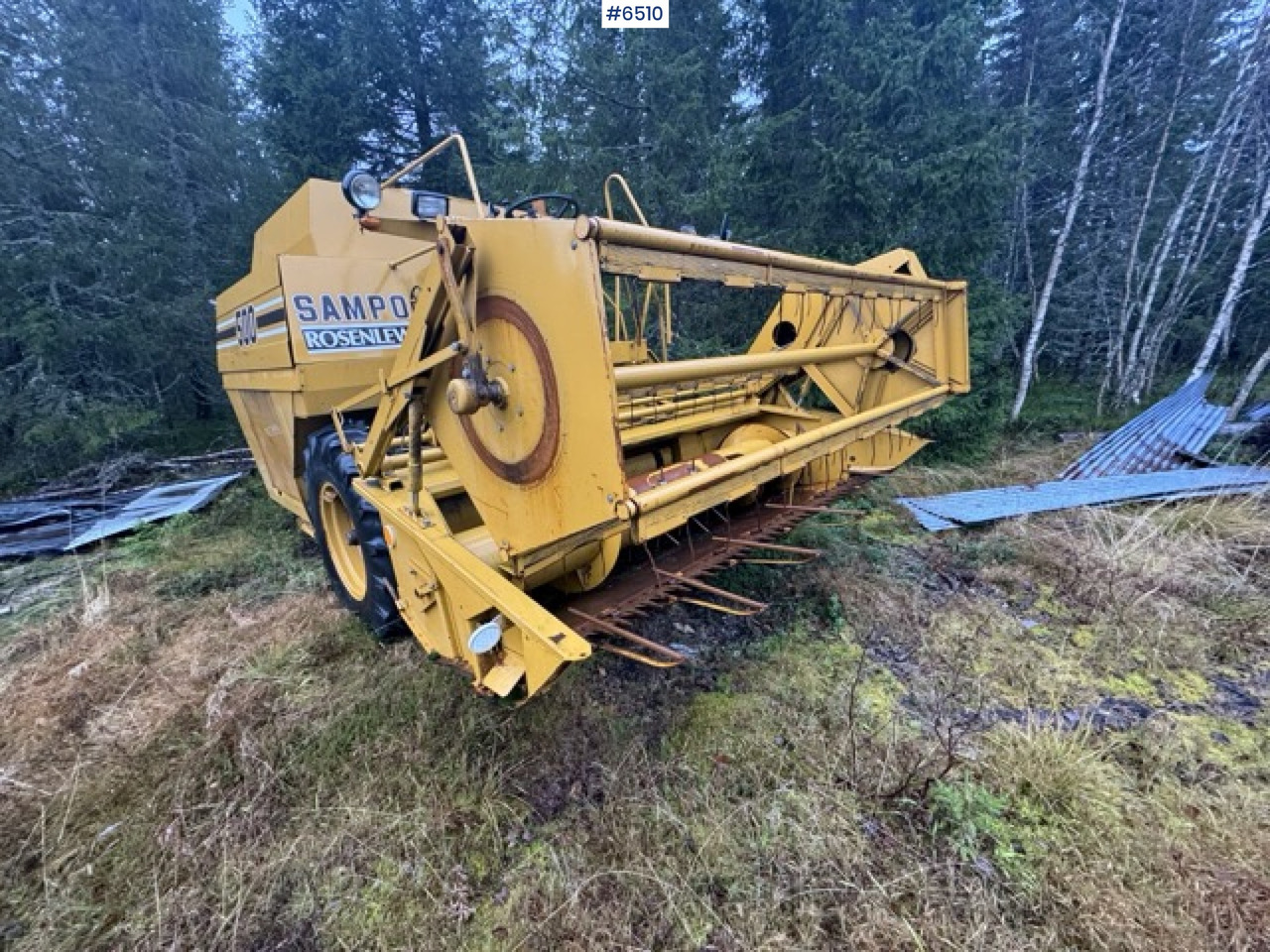 Approx. 1985 Sampo Rosenlew 500 combine harvester - Зърнокомбайн: снимка 5 Approx. 1985 Sampo Rosenlew 500 combine harvester - Зърнокомбайн: снимка 5