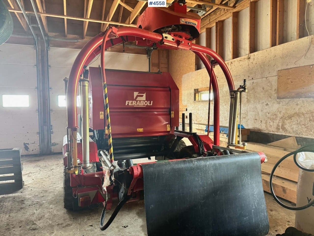 Машина за сено и фураж Approx. 2010 FeraBoli Omnia 125 Round Baler: снимка 7