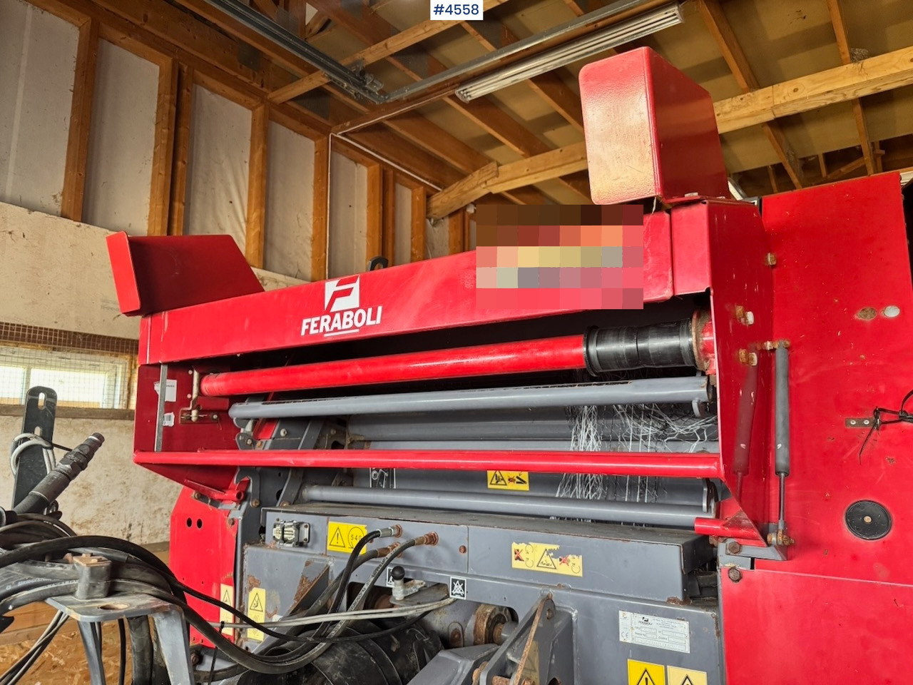 Машина за сено и фураж Approx. 2010 FeraBoli Omnia 125 Round Baler: снимка 12