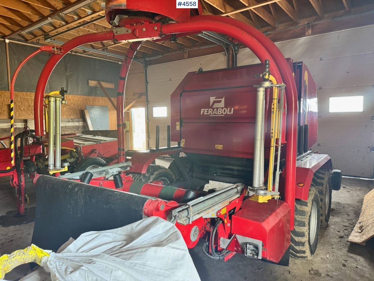 Машина за сено и фураж Approx. 2010 FeraBoli Omnia 125 Round Baler: снимка 9