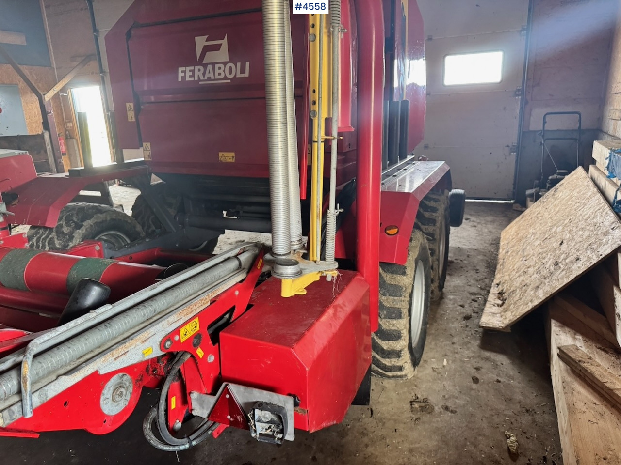 Машина за сено и фураж Approx. 2010 FeraBoli Omnia 125 Round Baler: снимка 16