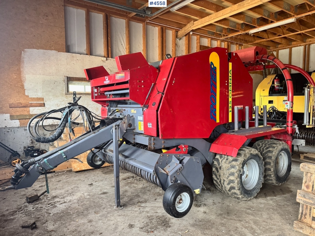 Approx. 2010 FeraBoli Omnia 125 Round Baler - Машина за сено и фураж: снимка 1 Approx. 2010 FeraBoli Omnia 125 Round Baler - Машина за сено и фураж: снимка 1