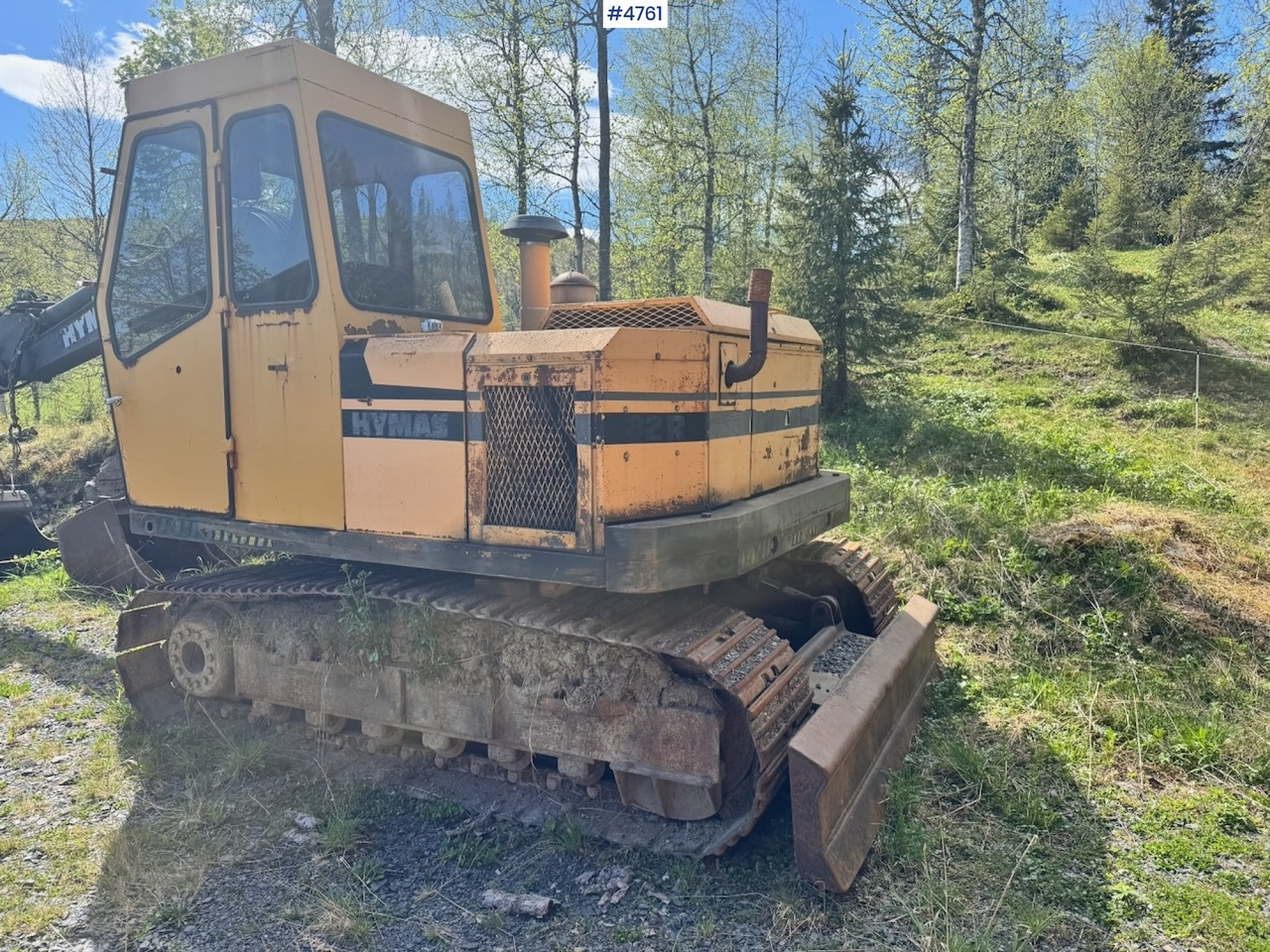 Багер Circa 1990 Hymas 82R Crawler excavator w/ 2 buckets.: снимка 7