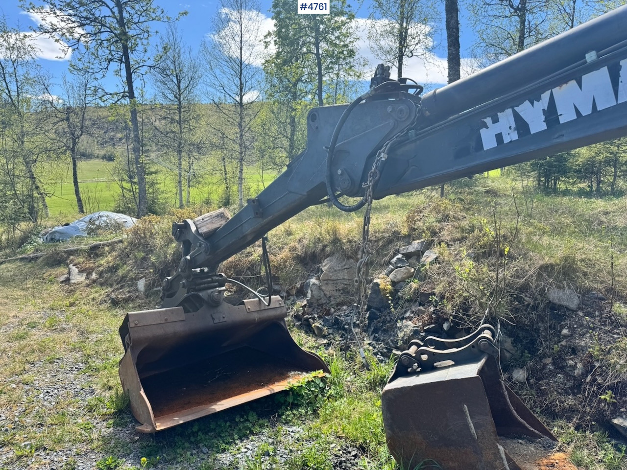 Багер Circa 1990 Hymas 82R Crawler excavator w/ 2 buckets.: снимка 13