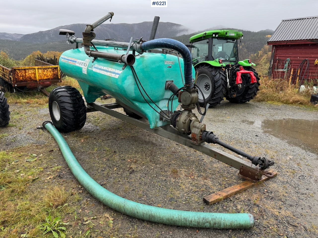 Doff X3 with high-pressure pump and cannon - Цистерна за течен тор: снимка 3 Doff X3 with high-pressure pump and cannon - Цистерна за течен тор: снимка 3