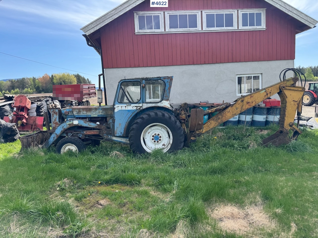 Ford 5000 Backhoe Loader. - Трактор: снимка 2 Ford 5000 Backhoe Loader. - Трактор: снимка 2