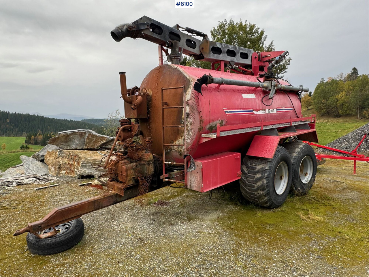 Høgborg 12,000L fertilizer trailer - Цистерна за течен тор: снимка 3 Høgborg 12,000L fertilizer trailer - Цистерна за течен тор: снимка 3