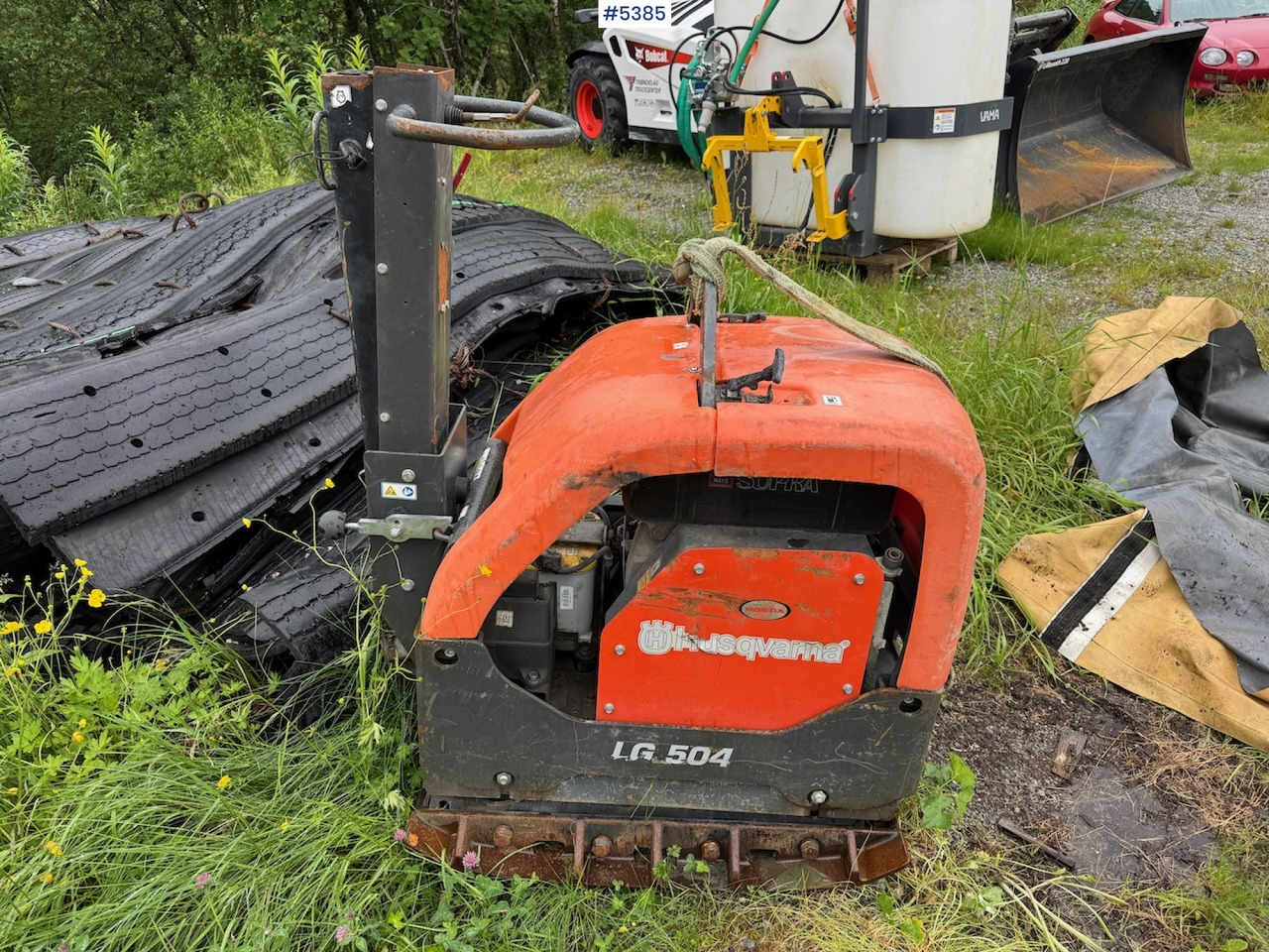 Husqvarna LG 504 Vibrating compactor. - Машина за обработка на почвата: снимка 1 Husqvarna LG 504 Vibrating compactor. - Машина за обработка на почвата: снимка 1