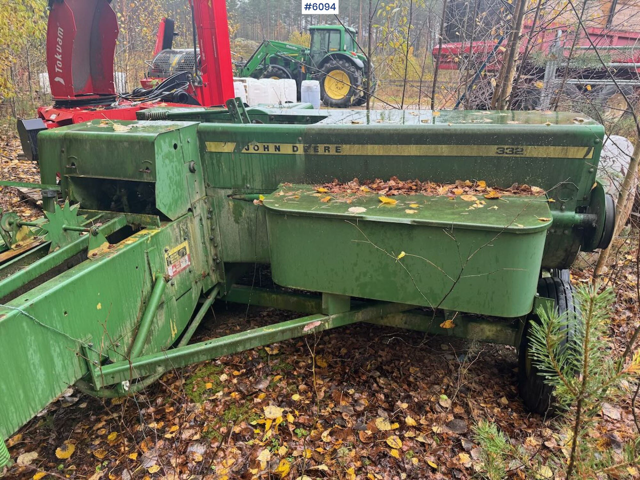 John Deere 332 - Машина за сено и фураж: снимка 2 John Deere 332 - Машина за сено и фураж: снимка 2