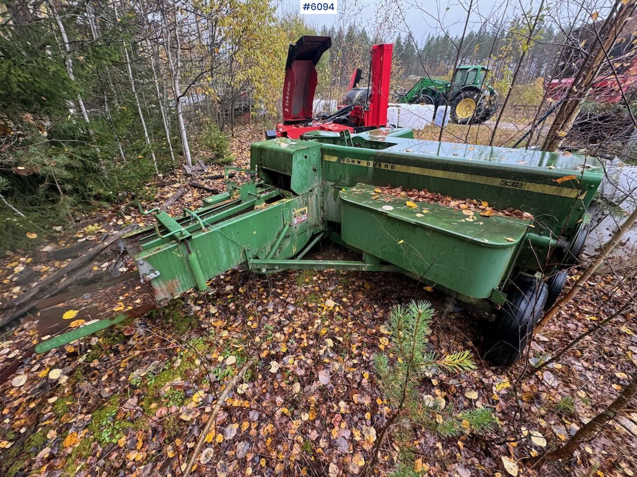John Deere 332 - Машина за сено и фураж: снимка 1 John Deere 332 - Машина за сено и фураж: снимка 1