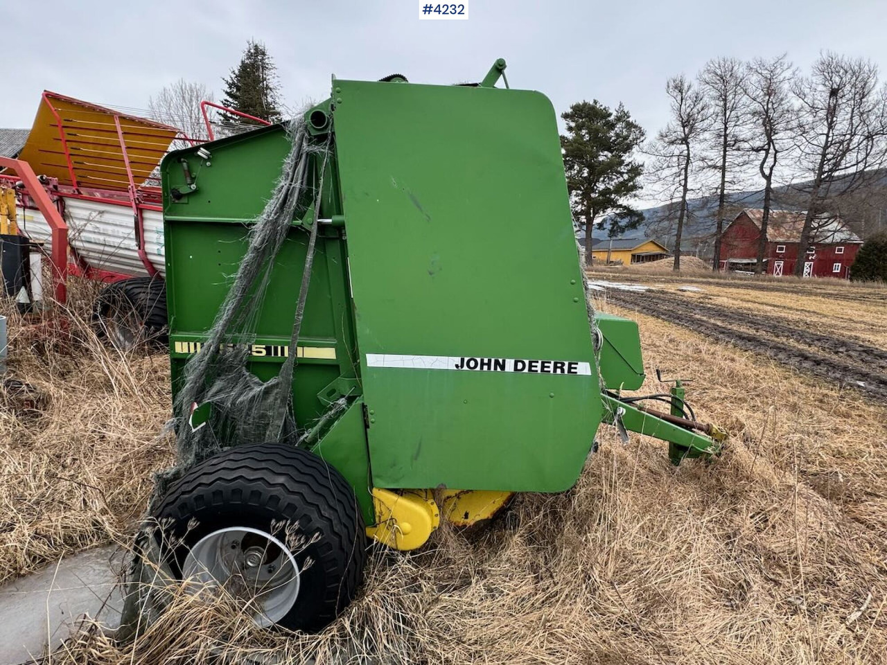 John Deere 545 Round baler - Машина за сено и фураж: снимка 4 John Deere 545 Round baler - Машина за сено и фураж: снимка 4