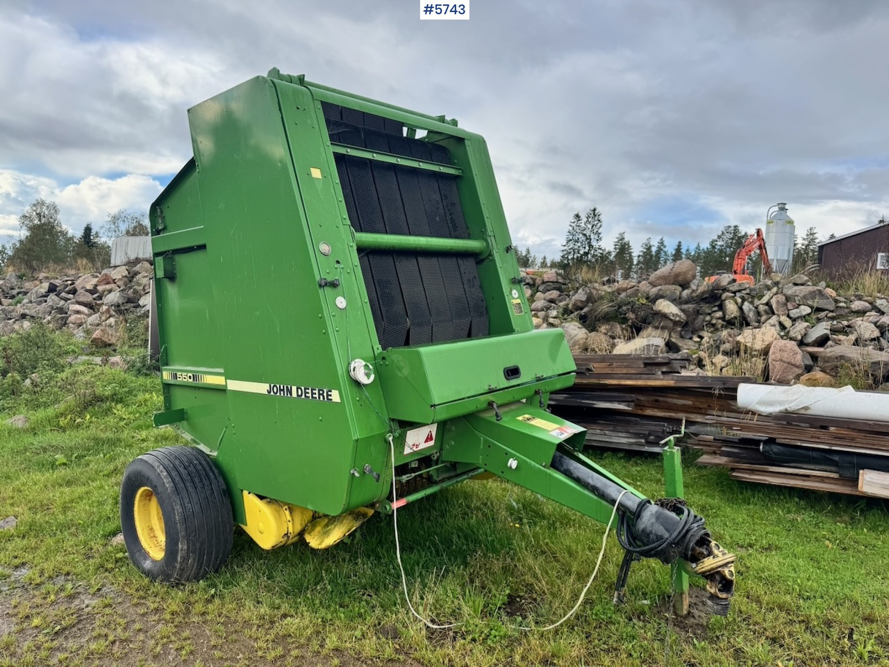 John Deere 550 Round Baler. - Машина за сено и фураж: снимка 4 John Deere 550 Round Baler. - Машина за сено и фураж: снимка 4