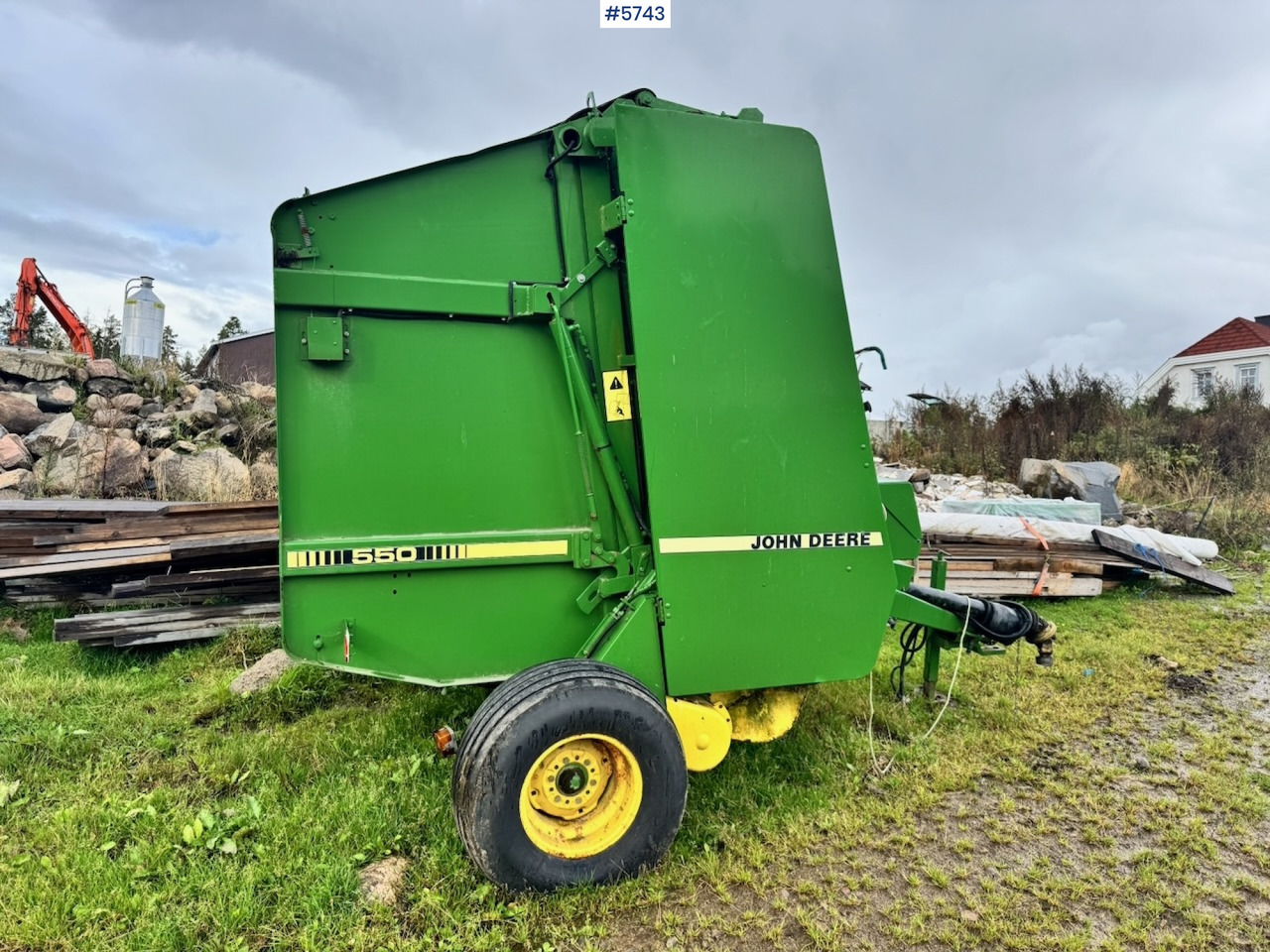 John Deere 550 Round Baler. - Машина за сено и фураж: снимка 5 John Deere 550 Round Baler. - Машина за сено и фураж: снимка 5