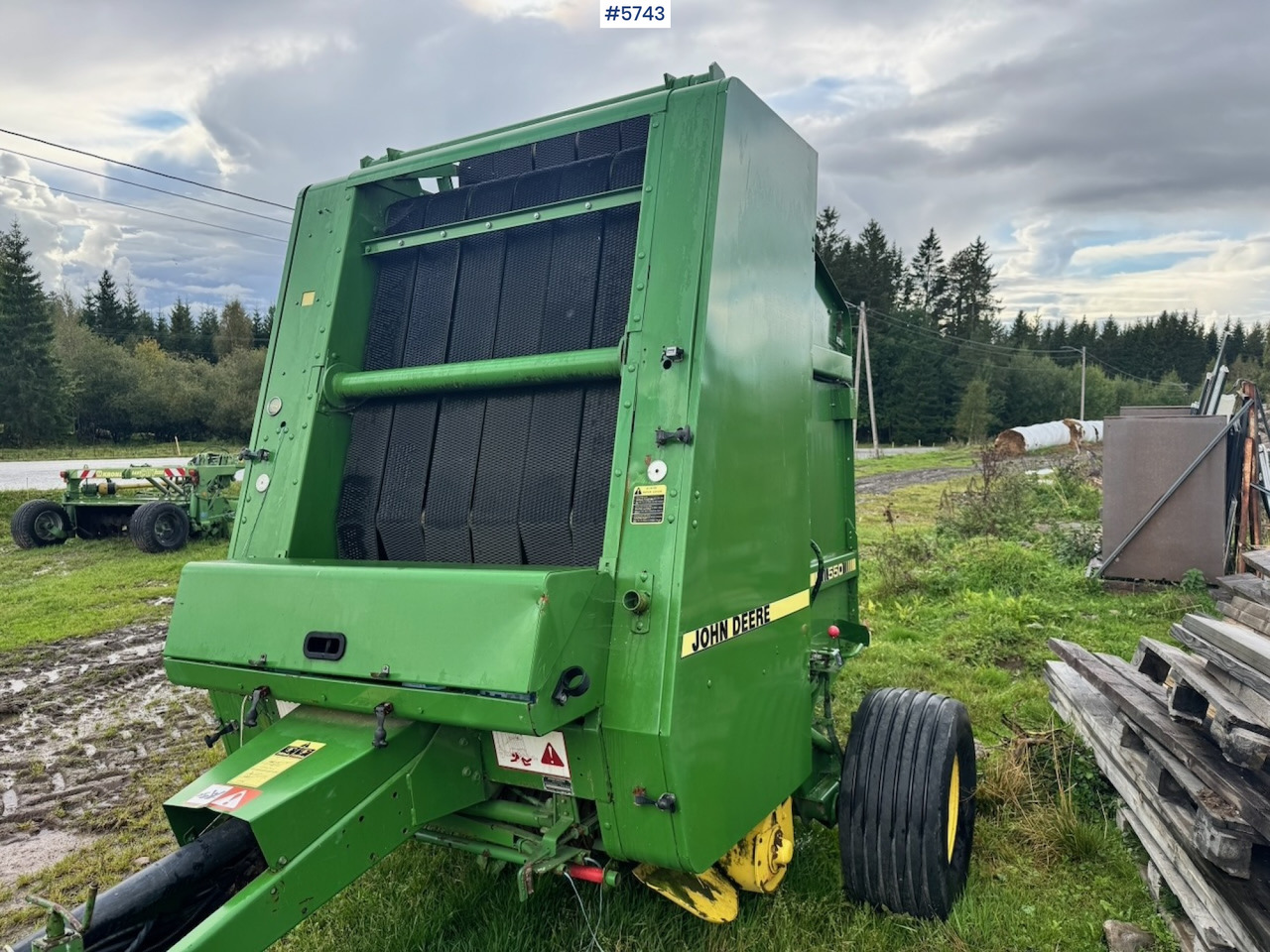 John Deere 550 Round Baler. - Машина за сено и фураж: снимка 2 John Deere 550 Round Baler. - Машина за сено и фураж: снимка 2