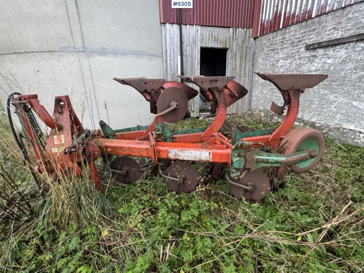 Kverneland 3-furrow reversible plough - Машина за обработка на почвата: снимка 4 Kverneland 3-furrow reversible plough - Машина за обработка на почвата: снимка 4