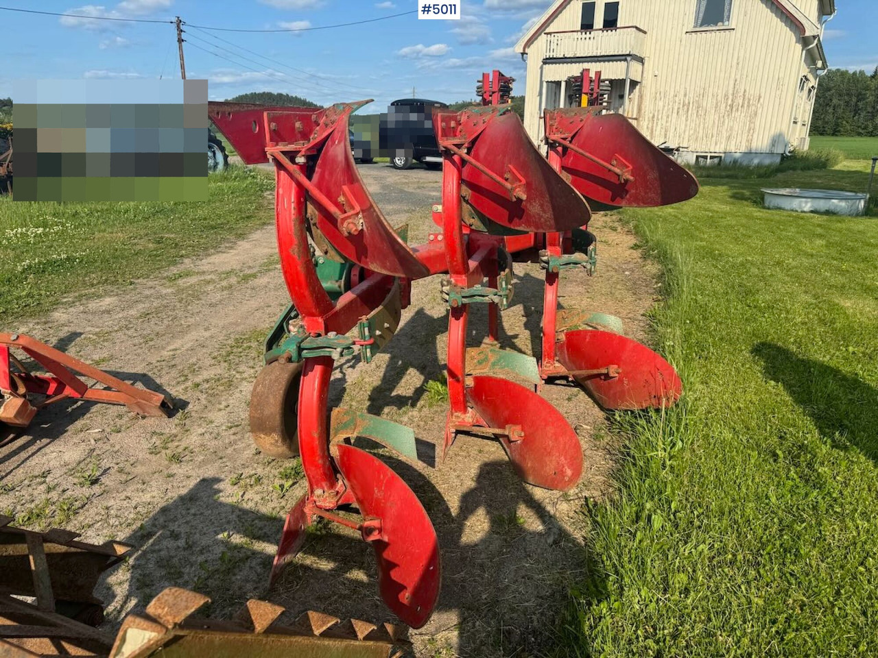 Kverneland Mod. E 3-blade reversible plough - Машина за обработка на почвата: снимка 1 Kverneland Mod. E 3-blade reversible plough - Машина за обработка на почвата: снимка 1