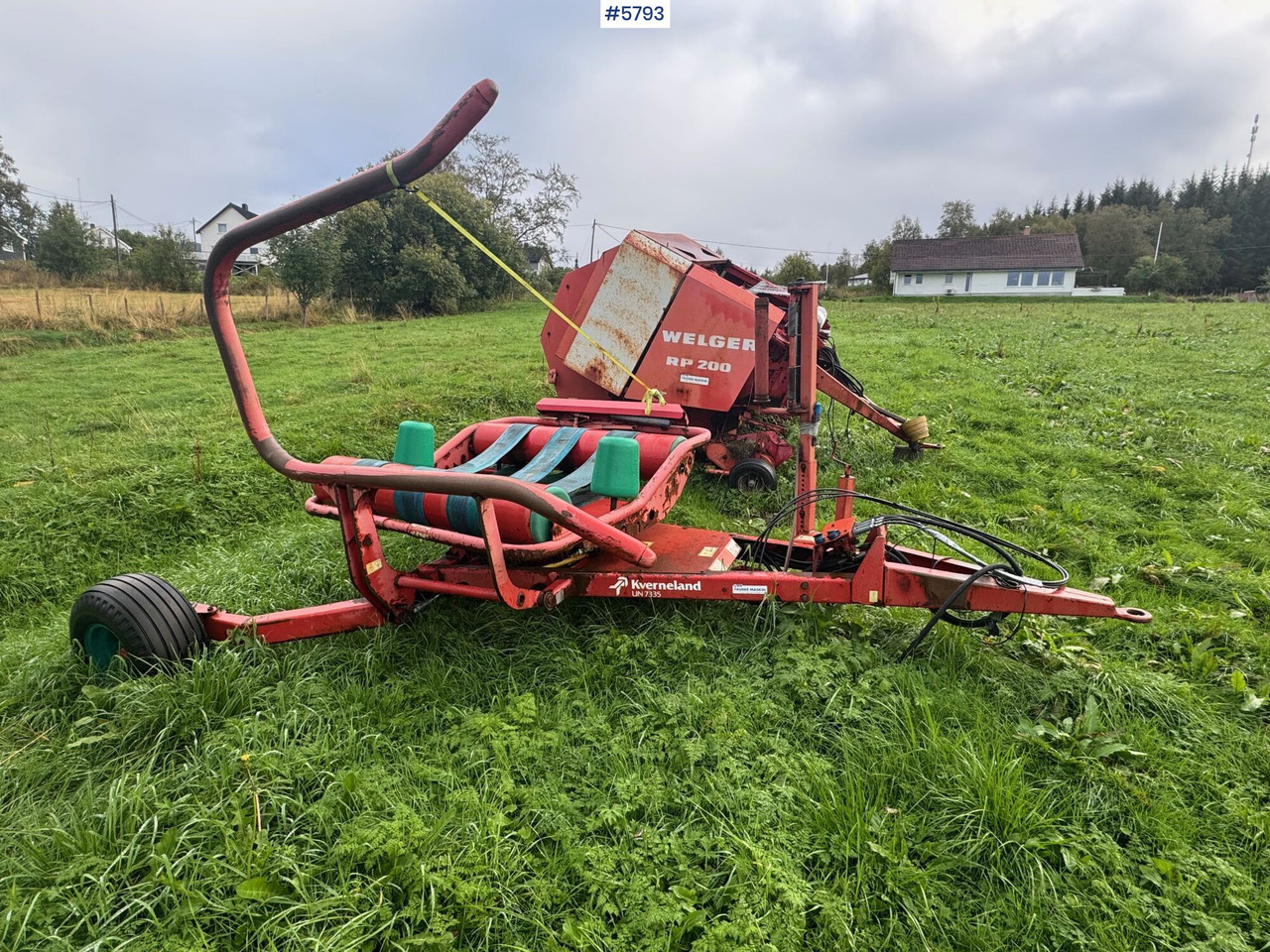 Kverneland un 7335. Partially rep.object - Машина за сено и фураж: снимка 4 Kverneland un 7335. Partially rep.object - Машина за сено и фураж: снимка 4