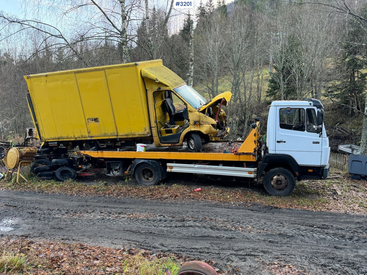 Mercedes Benz 817 tow truck - Камион пътна помощ: снимка 2 Mercedes Benz 817 tow truck - Камион пътна помощ: снимка 2