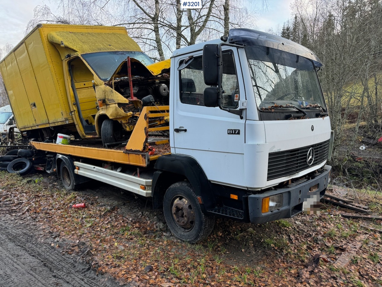 Mercedes Benz 817 tow truck - Камион пътна помощ: снимка 4 Mercedes Benz 817 tow truck - Камион пътна помощ: снимка 4