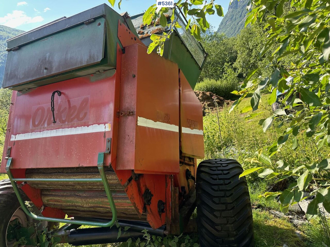 Машина за сено и фураж Orkel GP 1200 round baler.: снимка 6 Машина за сено и фураж Orkel GP 1200 round baler.: снимка 6