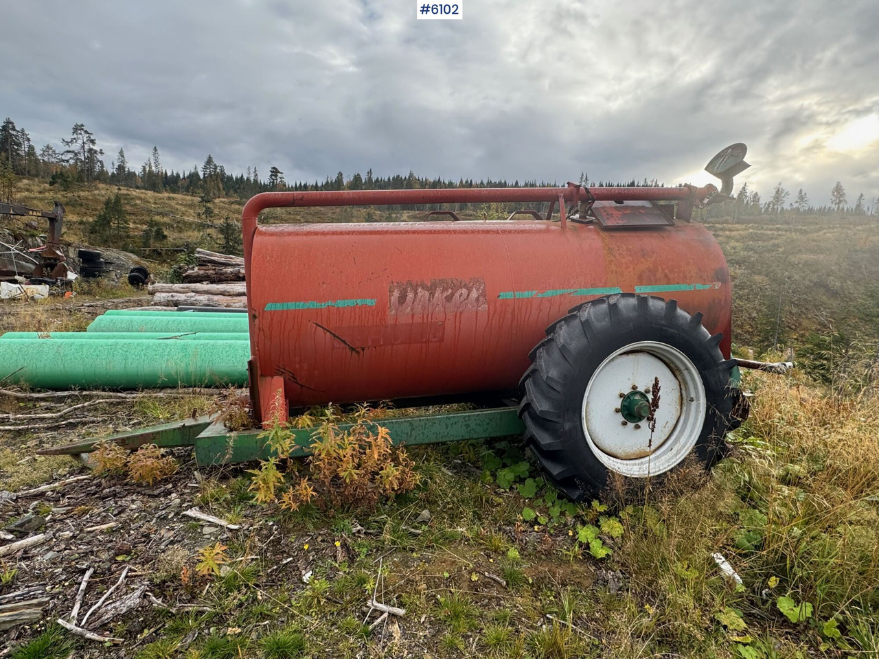 Orkel GV6000 fertilizer trailer - Цистерна за течен тор: снимка 1 Orkel GV6000 fertilizer trailer - Цистерна за течен тор: снимка 1