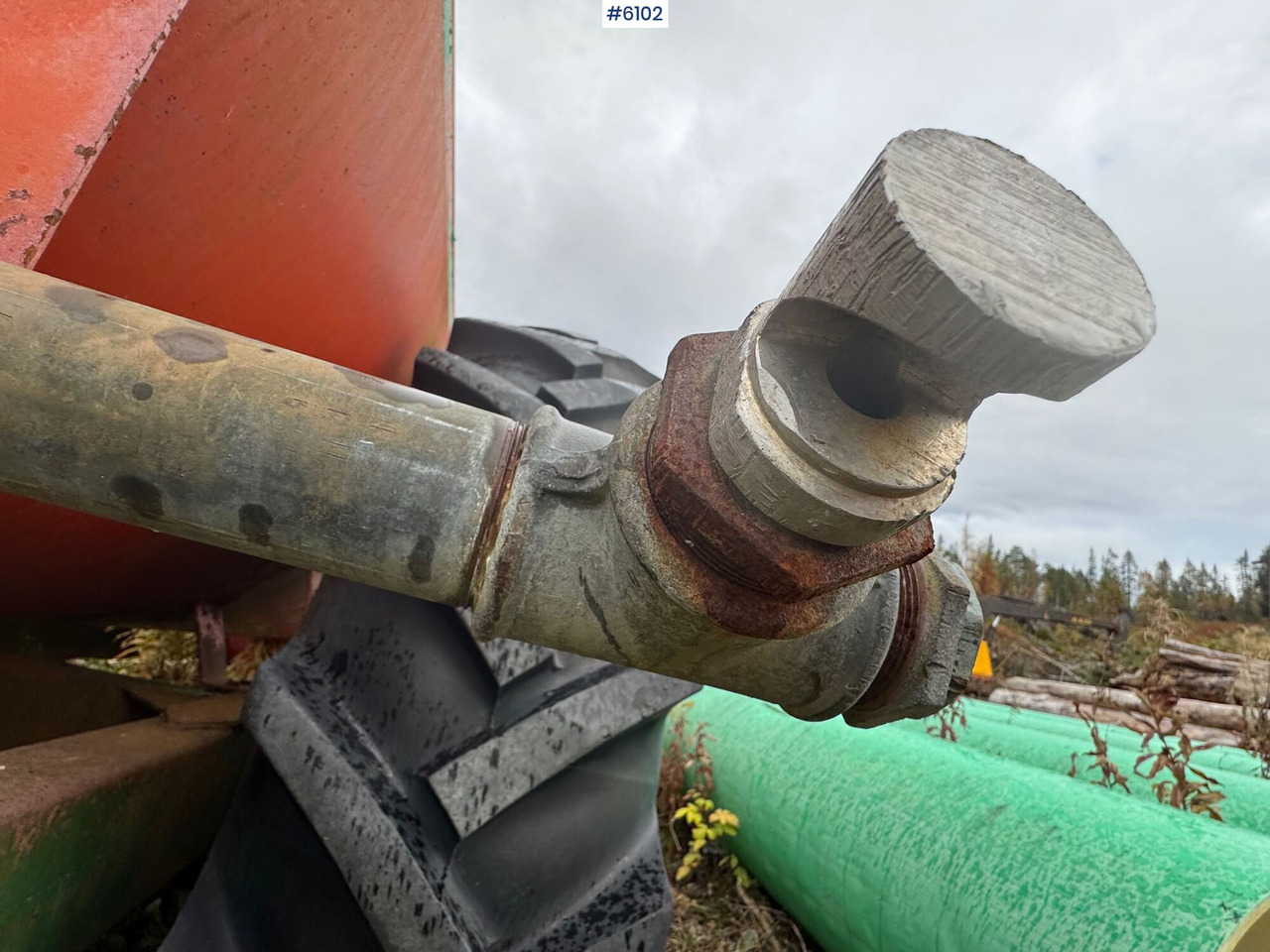 Цистерна за течен тор Orkel GV6000 fertilizer trailer: снимка 19