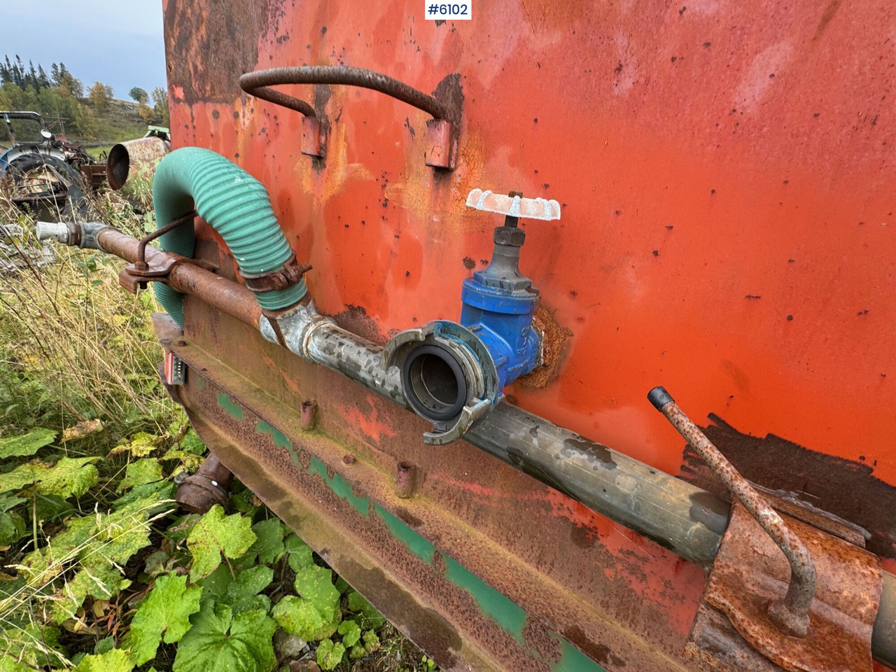 Цистерна за течен тор Orkel GV6000 fertilizer trailer: снимка 18