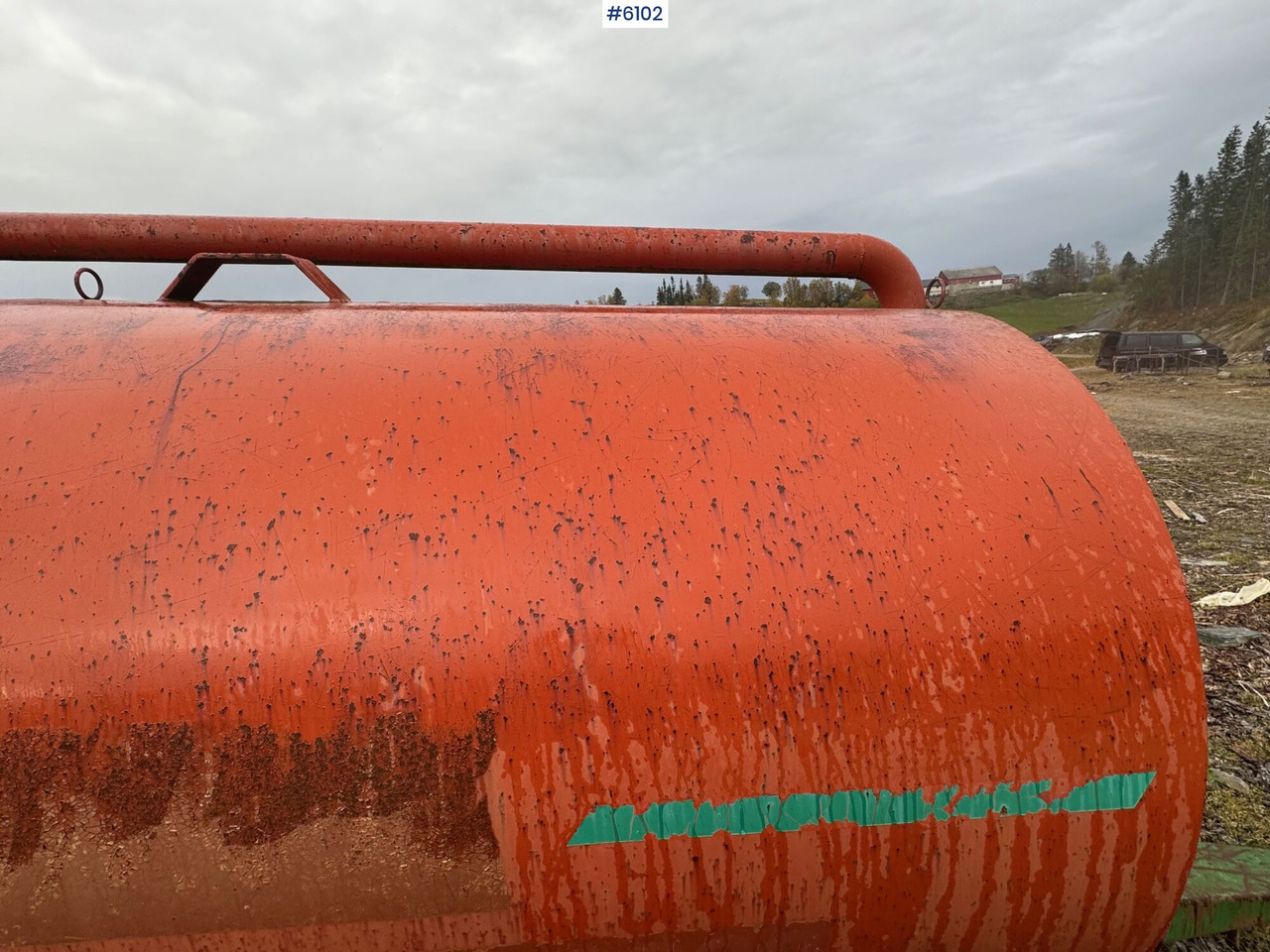 Цистерна за течен тор Orkel GV6000 fertilizer trailer: снимка 12