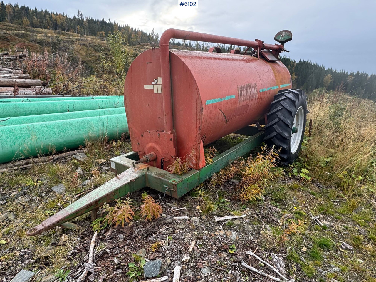 Orkel GV6000 fertilizer trailer - Цистерна за течен тор: снимка 4 Orkel GV6000 fertilizer trailer - Цистерна за течен тор: снимка 4