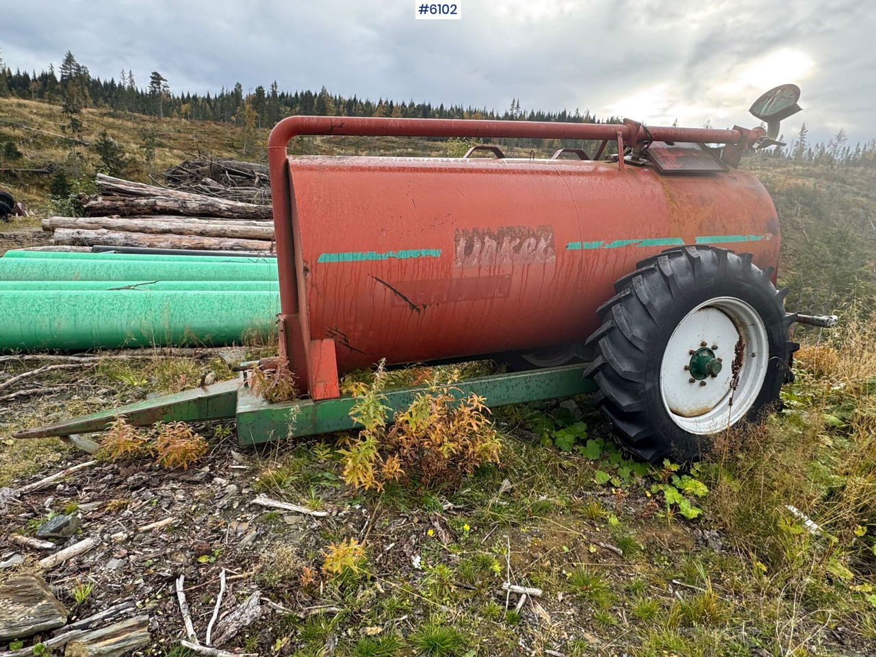 Orkel GV6000 fertilizer trailer - Цистерна за течен тор: снимка 2 Orkel GV6000 fertilizer trailer - Цистерна за течен тор: снимка 2