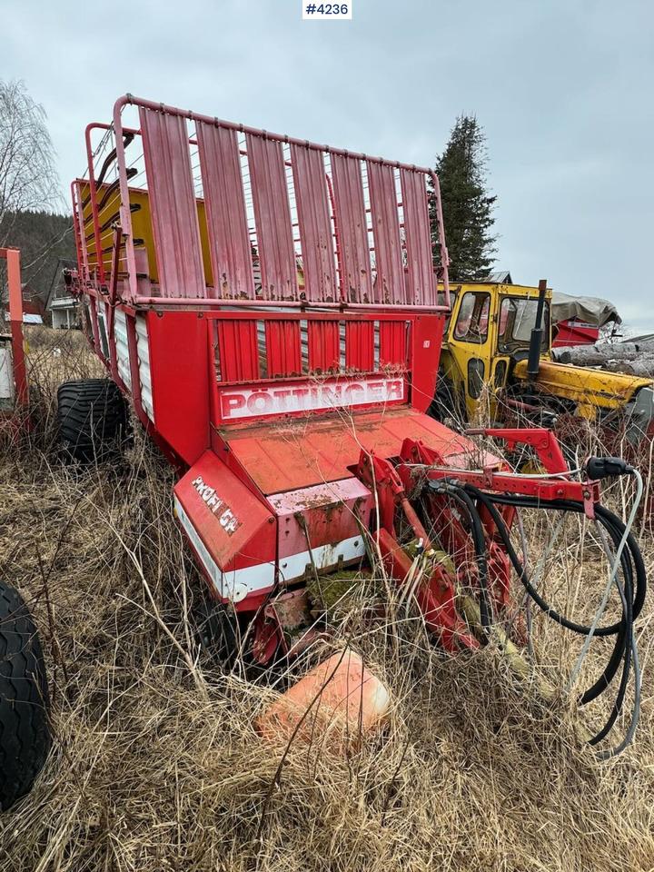 Машина за сено и фураж Pottinger 514 MUE Forage wagon: снимка 7