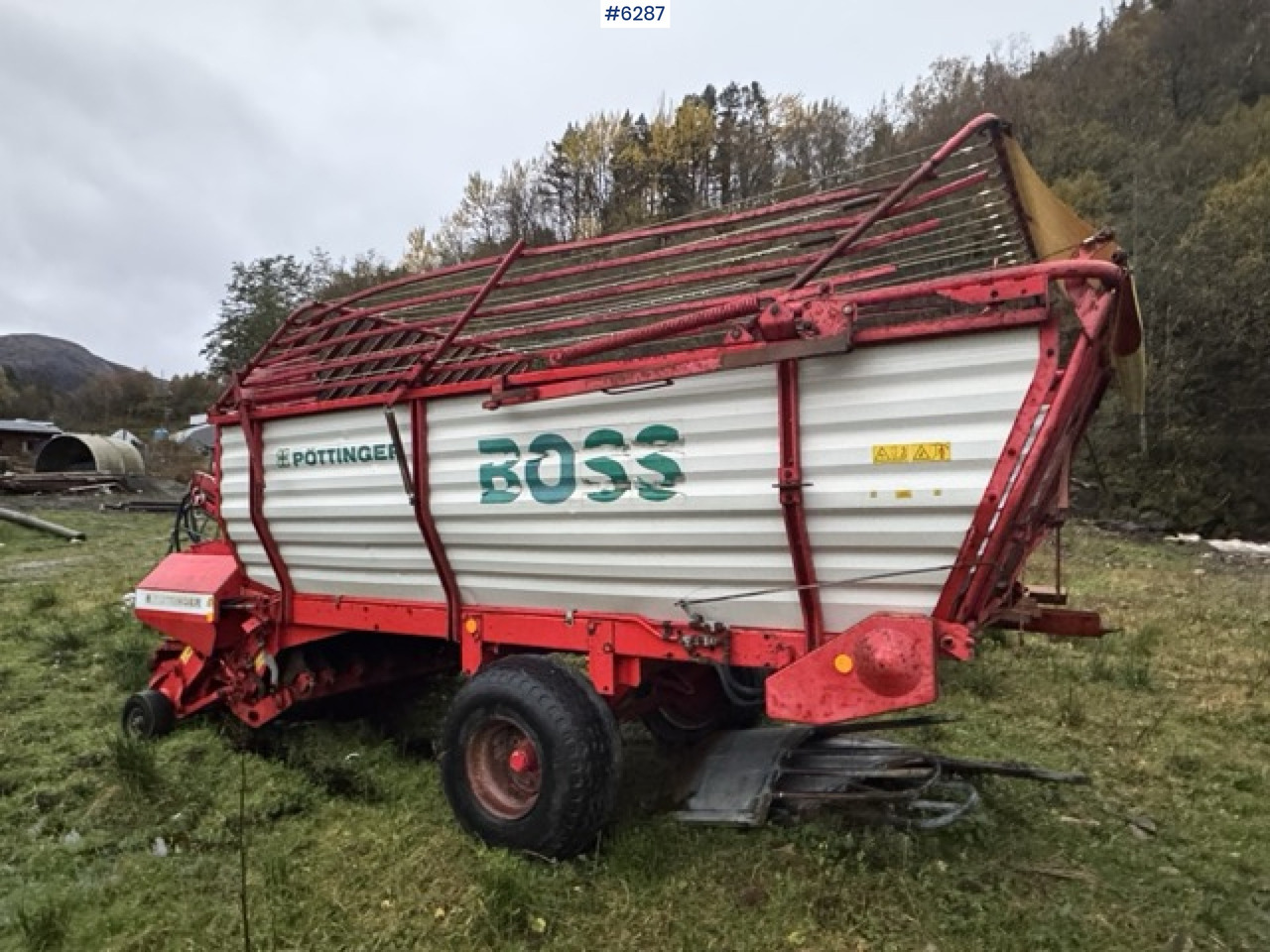 Pöttinger Boss Forage Wagon - Машина за сено и фураж: снимка 3 Pöttinger Boss Forage Wagon - Машина за сено и фураж: снимка 3