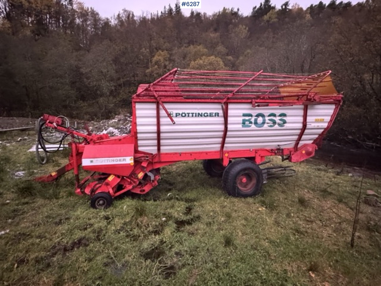 Pöttinger Boss Forage Wagon - Машина за сено и фураж: снимка 5 Pöttinger Boss Forage Wagon - Машина за сено и фураж: снимка 5