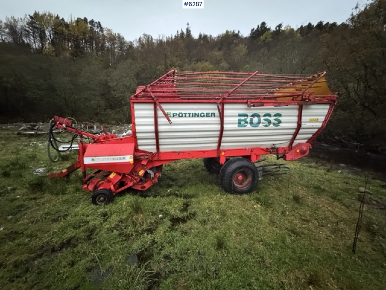 Pöttinger Boss Forage Wagon - Машина за сено и фураж: снимка 4 Pöttinger Boss Forage Wagon - Машина за сено и фураж: снимка 4