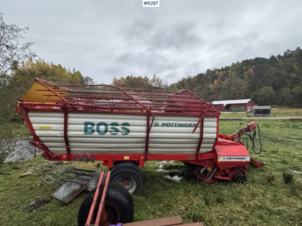 Pöttinger Boss Forage Wagon - Машина за сено и фураж: снимка 2 Pöttinger Boss Forage Wagon - Машина за сено и фураж: снимка 2