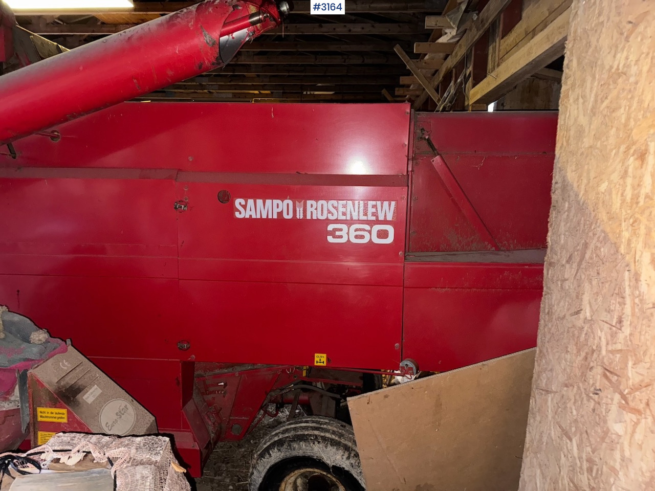 Sampo Rosenlew 360 - Зърнокомбайн: снимка 5 Sampo Rosenlew 360 - Зърнокомбайн: снимка 5