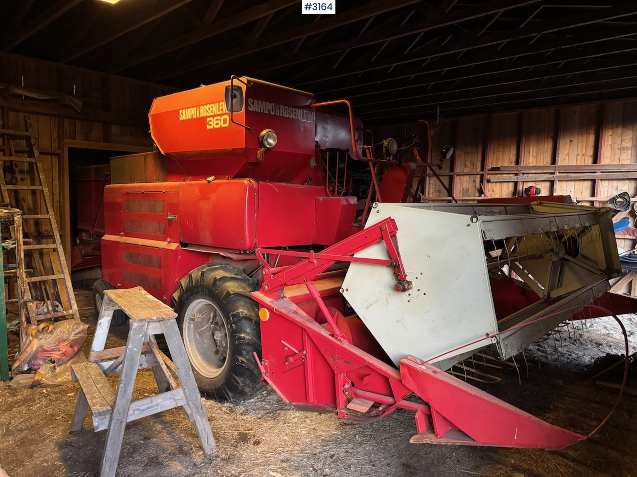 Sampo Rosenlew 360 - Зърнокомбайн: снимка 1 Sampo Rosenlew 360 - Зърнокомбайн: снимка 1