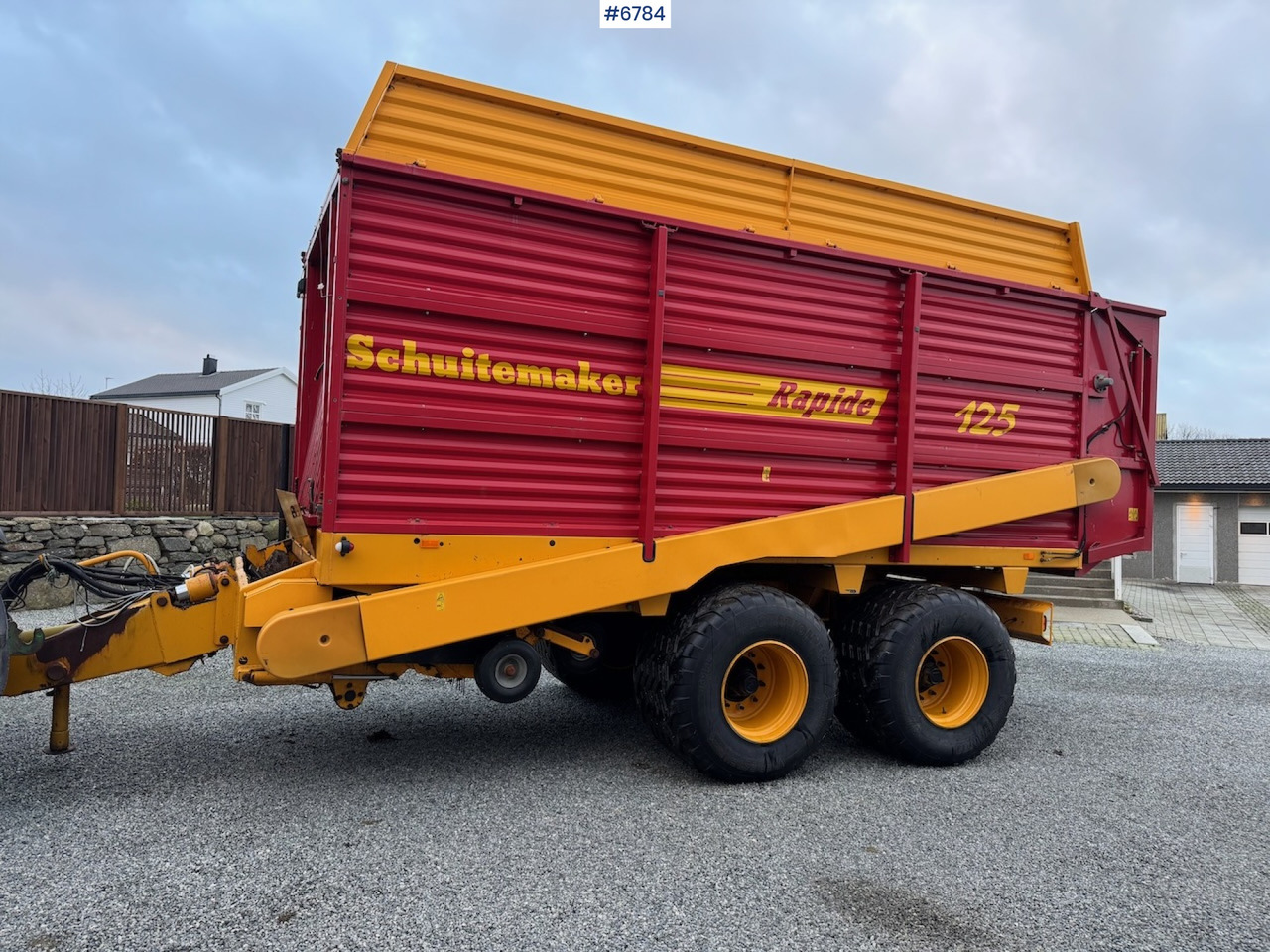 Schuitemaker Rapide 125 Loading trolley. - Машина за сено и фураж: снимка 2 Schuitemaker Rapide 125 Loading trolley. - Машина за сено и фураж: снимка 2