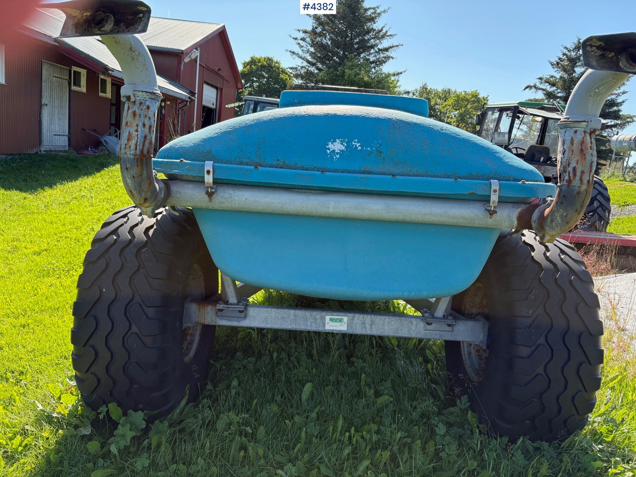 Трактор Zetor 4911 and Reime Manure spreader: снимка 8