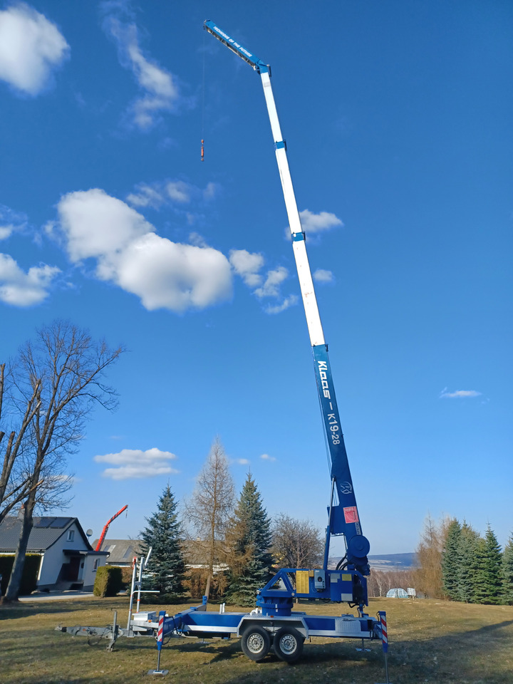 Klaas K19-28 - Автокран, Ремарке: снимка 5 Klaas K19-28 - Автокран, Ремарке: снимка 5